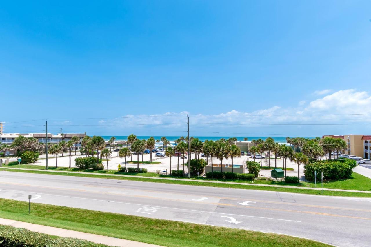 Stunning Ocean Views Steps From The Beach With Pool! Fabulous 4Th Floor Studio! 新士麦那海滩 外观 照片